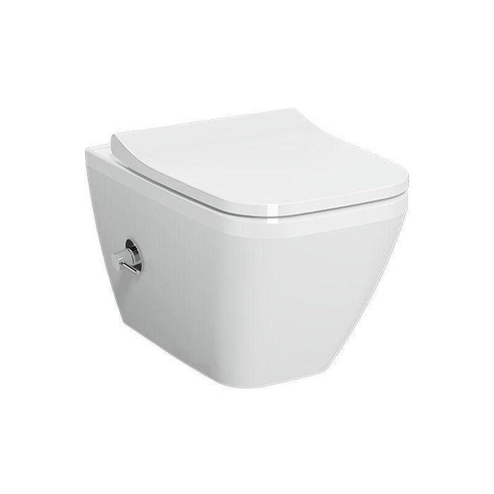 Integra Square Rim-ex белый унитаз подвесной со смесителем комплект