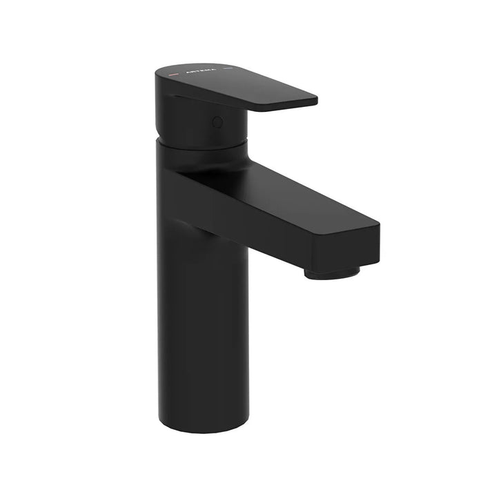 Flow Square черный средний смеситель для раковины