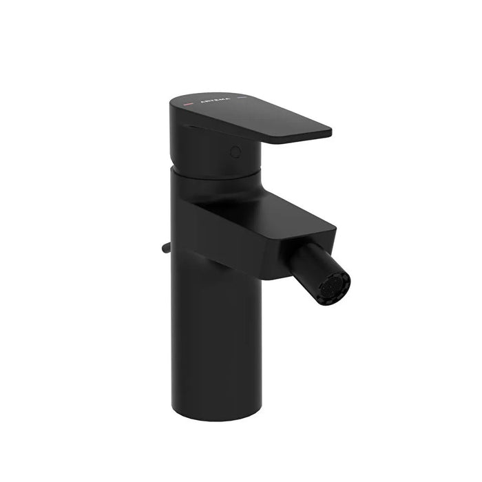 Flow Square черный смеситель для биде
