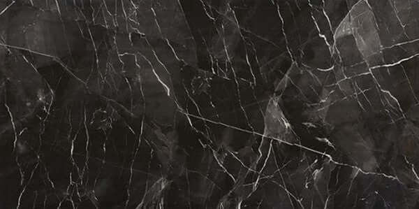 60x120 Black Calacatta глянцевый черный