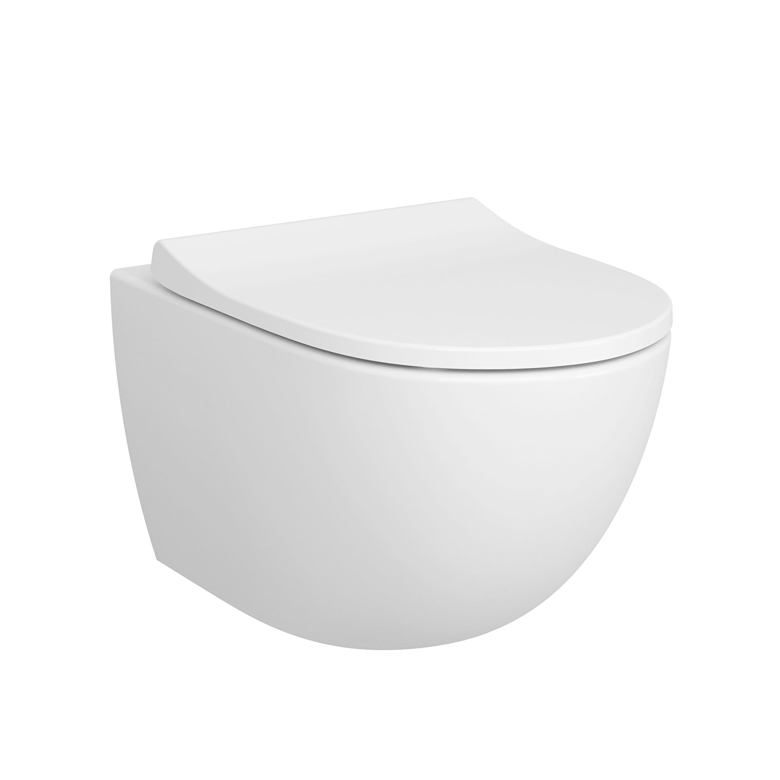 Белый подвесной унитаз VitrA Sento Rim-ex