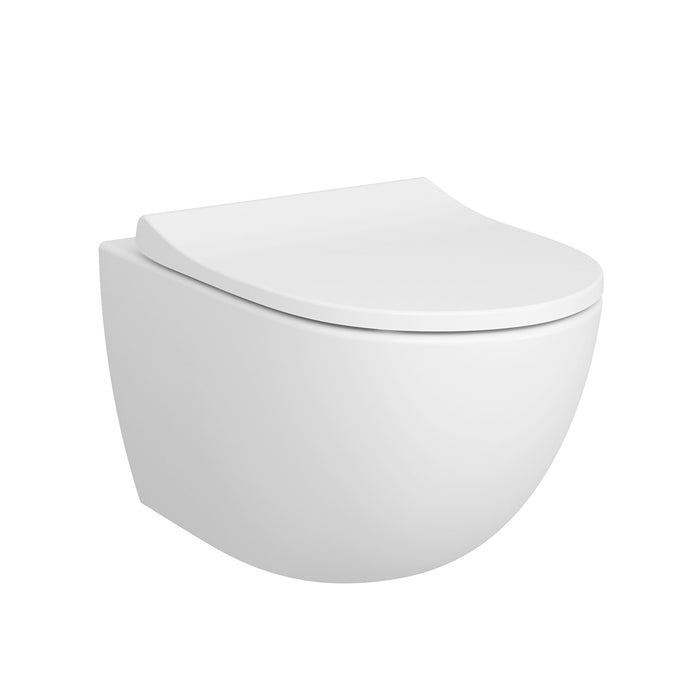 Белый подвесной унитаз VitrA Sento Rim-ex