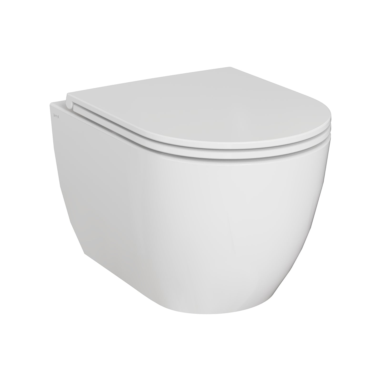 Подвесной унитаз VitrA на белом фоне