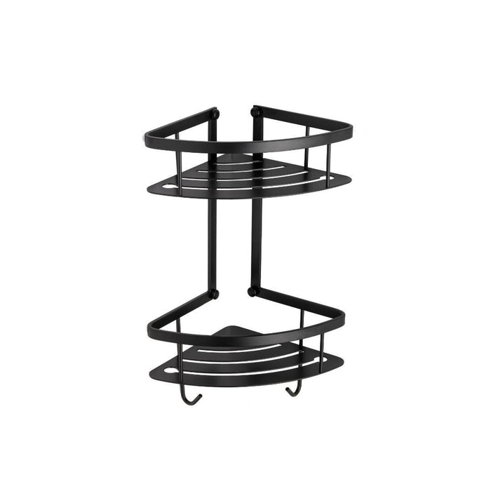 Угловая подставка для губки двойной черный