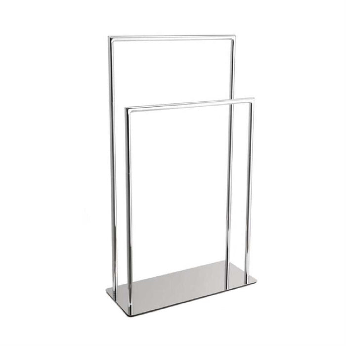 Подставка для полотенца отдельностоящий хромированный