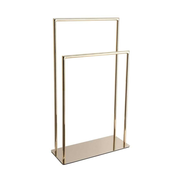 Подставка для полотенца отдельностоящий золотой