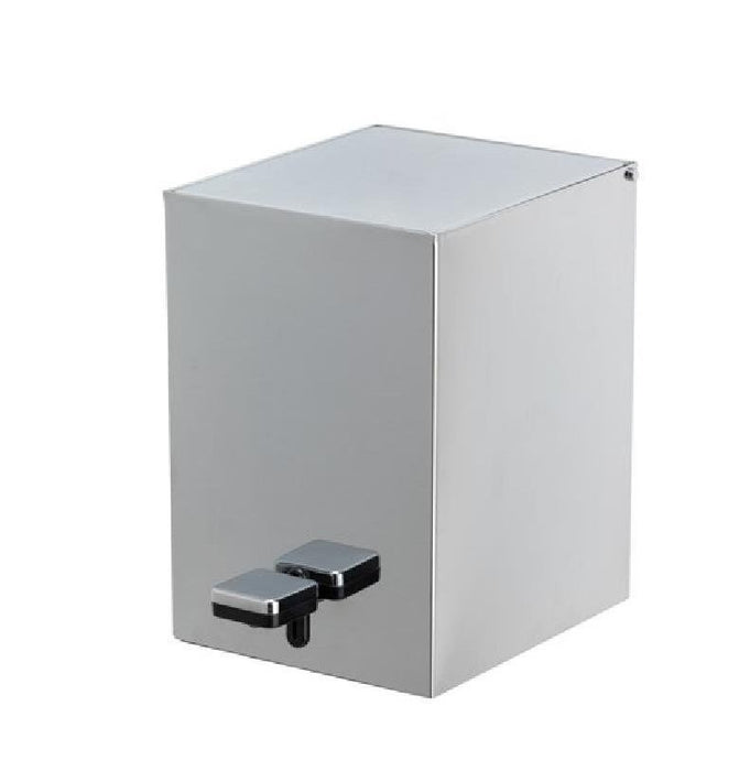 Урна с педалью 3л хромированный