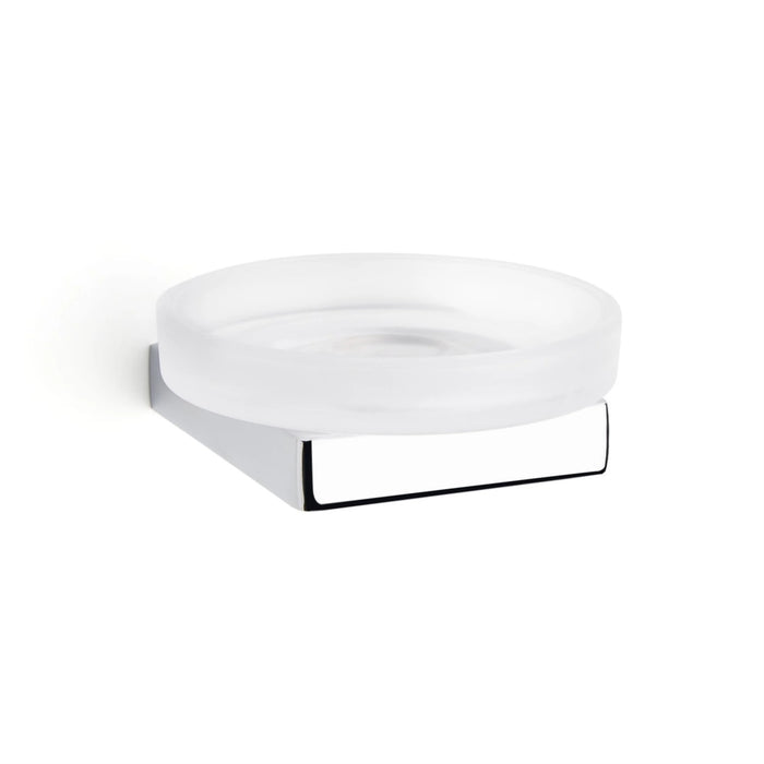 Flat мыльница хромированный