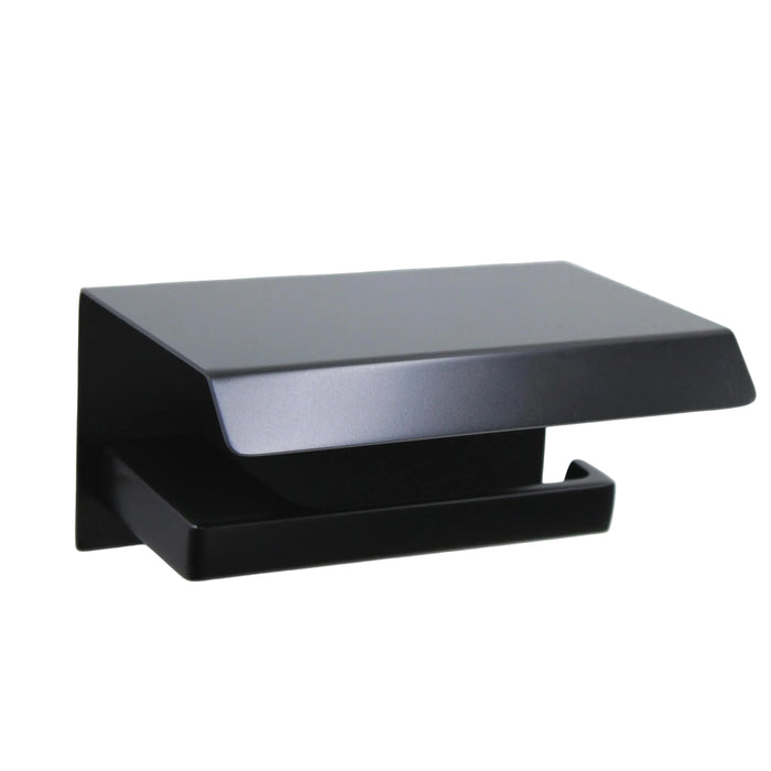 Flat подставка для туалетной бумаги с подставкой черный