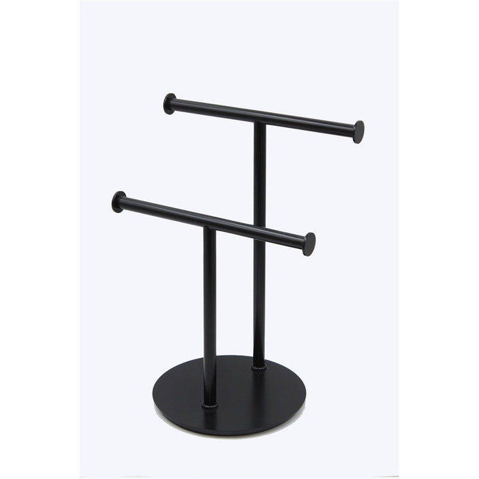 Подставка для полотенца настольный черный