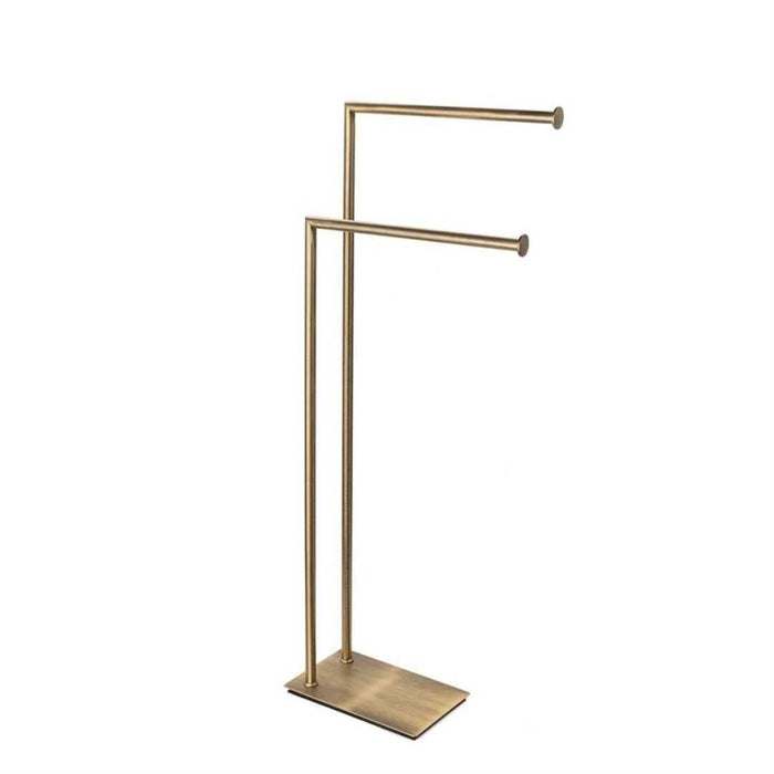 Подставка для полотенца отдельностоящий матовое золото