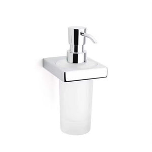 Flat диспенсер для жидкого мыла хромированный