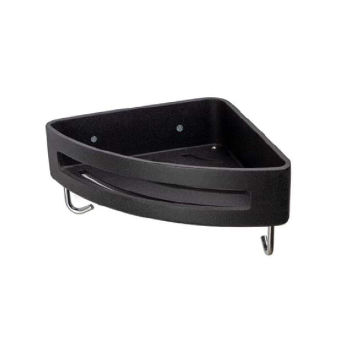 Угловая подставка для губки искусственный камень черный