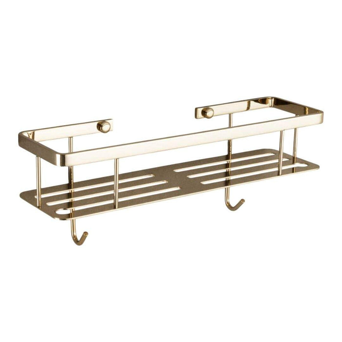 Подставка для губки и шампуня золотой